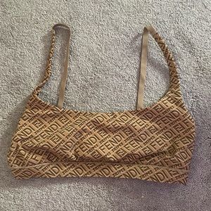 FENDI X SKIMS bra tan